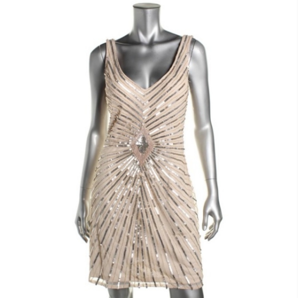 Aidan Mattox Sequin Dress